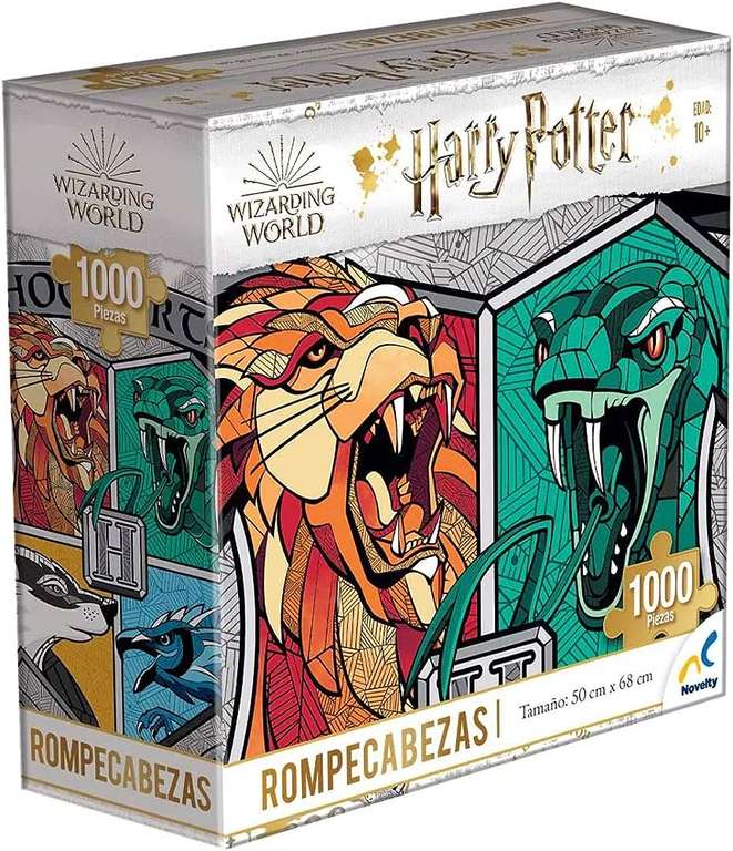 Amazon: Novelty Rompecabezas Harry Potter, 1000 piezas, Modelos Surtidos