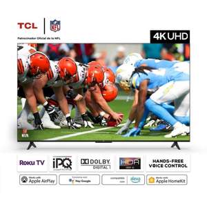 Walmart: TCL 43" 4k UHD Roku TV | Pagando con TDC BBVA o Citibanamex