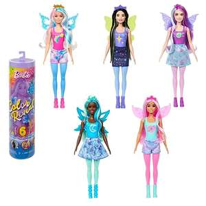 Amazon: Barbie Color Reveal Muñeca Galaxia Arcoíris con 6 sorpresas para niñas de 3 años en adelante