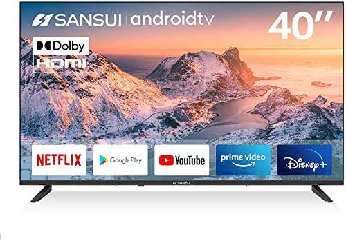 Amazon: Pantalla SANSUI 40' Android TV