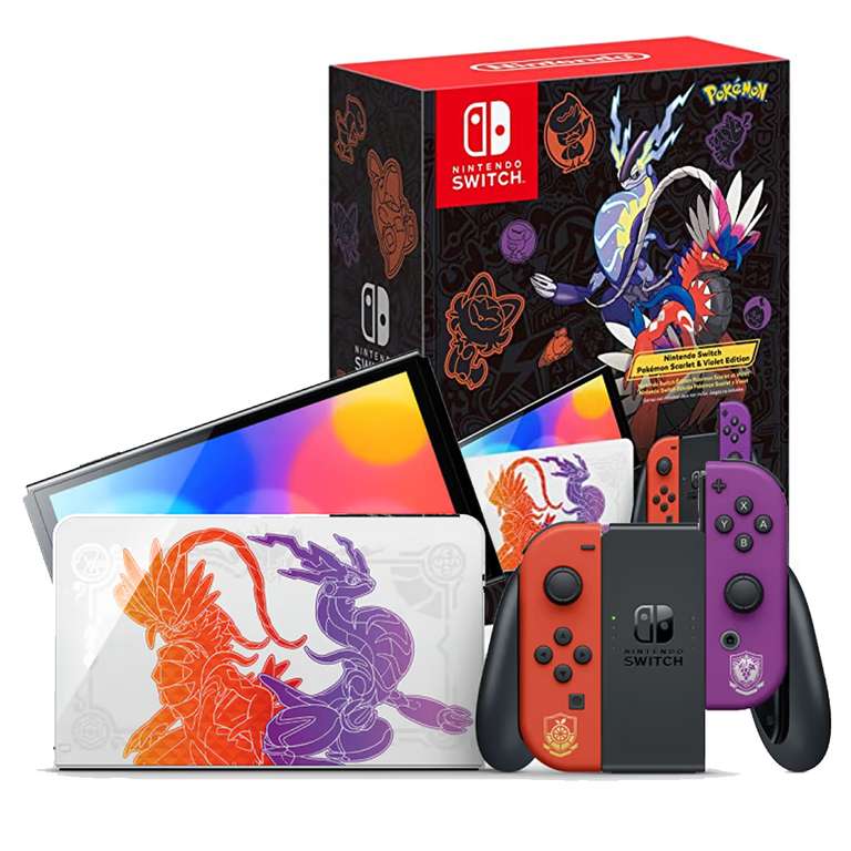 Walmart | Nintendo Switch OLED Pokémon edición escarlata y violeta | |Japonesa