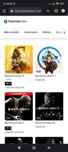 PlayStation Store: Mortal Kombat 11 o Mortal Kombat X