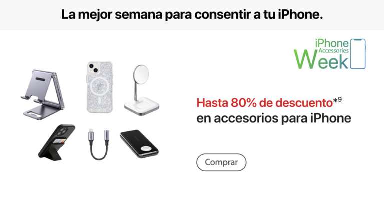 MacStore: Hasta 80% en accesorios para iPhone