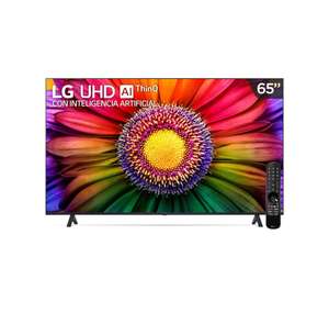 Amazon: LG Pantalla UHD AI ThinQ 65" 4K Smart TV 65UR8750PSA