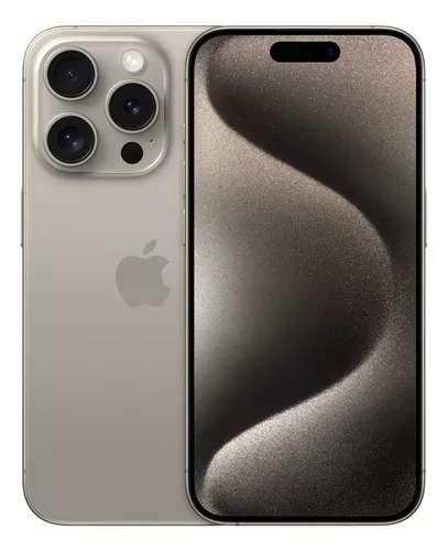 Mercado Libre: Apple iPhone 15 Pro (128 GB) - Titanio Natural - Con Amex ($20180 con bonificación extra Amex, leer descripción)