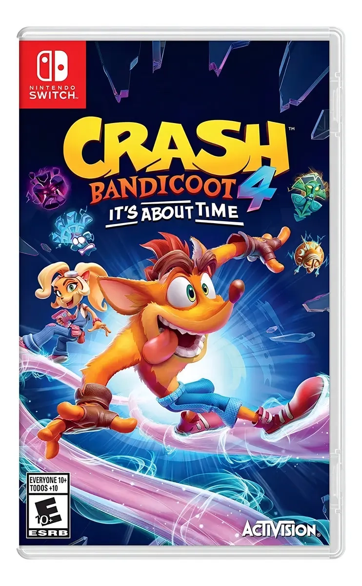 Mercado Libre Crash Bandicoot 4: It’s About Time Nintendo Switch Físico