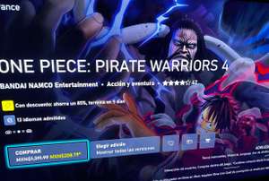 Microsoft store MX! One piece pirate warriors 4