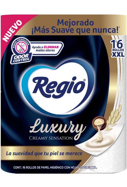 Amazon: Regio Luxury Creamy Sensation 16 unidades