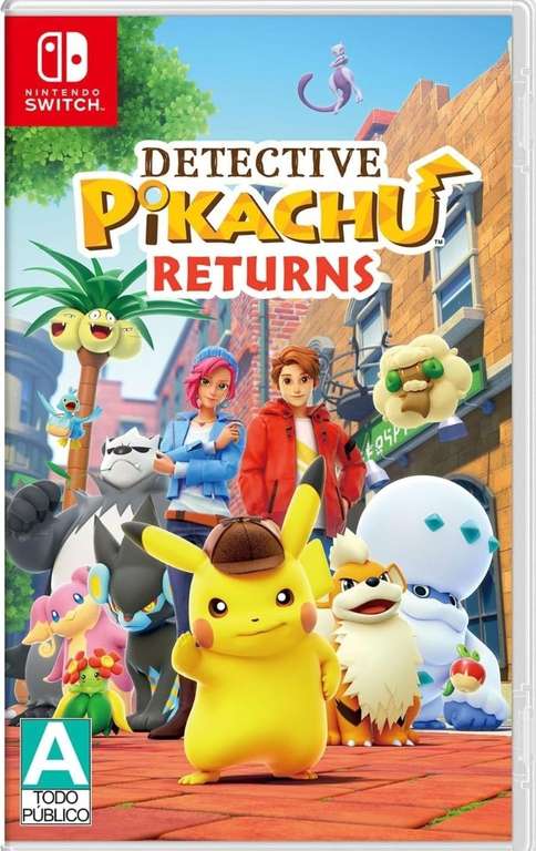 Amazon: Detective Pikachu Returns para Nintendo Switch