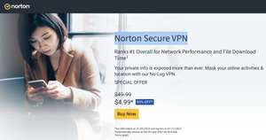 1 Año de Norton Secure VPN a ≈ $100