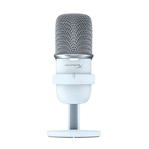 Amazon - Micrófono HyperX SoloCast blanco