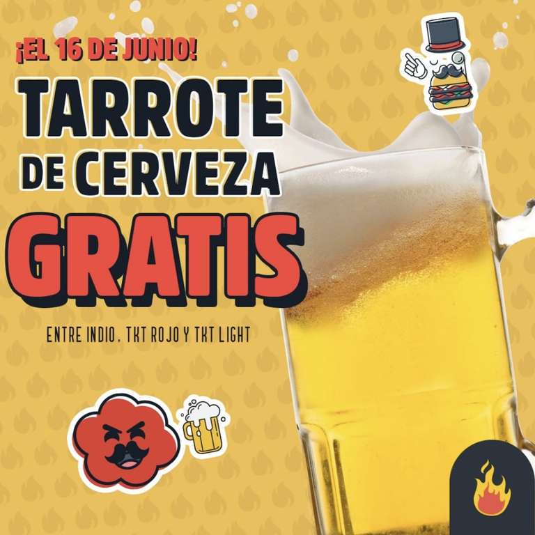 Las Alitas - Tarro de cerveza GRATIS en compra de platillo (16 Junio)