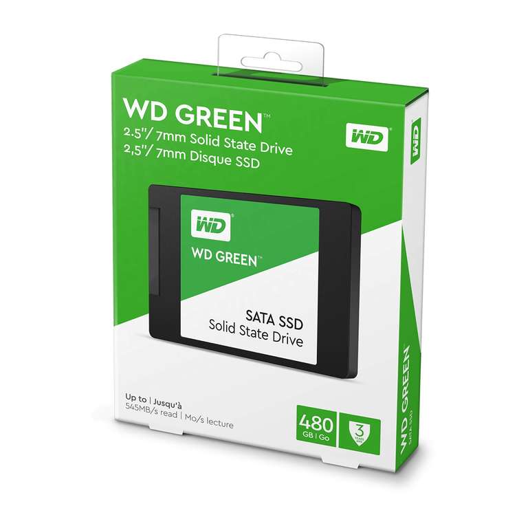 Cyberpuerta: WD Green, SSD Western Digital (480GB)