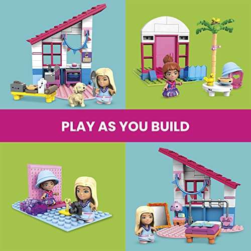 Amazon: Mega Construx Barbie, Casa Malibú, Juguete de Construcción para niños de 5 años en adelante