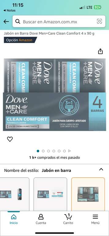 Amazon: Dove Men + care con plane y cancela
