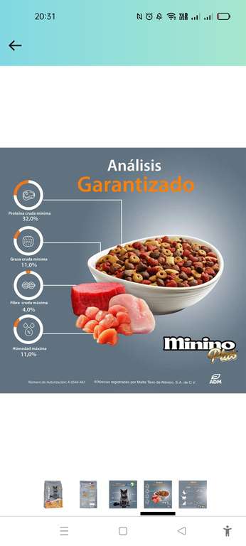 Amazon: Minino Plus Multietapa 10 kg Alimento de calidad profesional