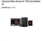 Elektra: Consola xbox series x 1tb más diablo 4 (baja más)