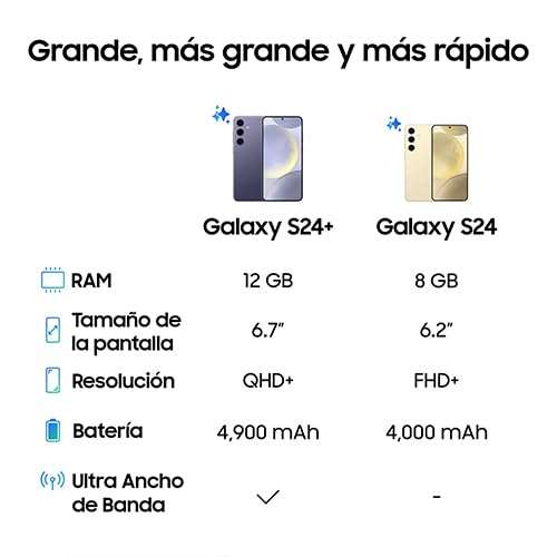 Amazon: SAMSUNG Galaxy S24, Gris Marmol, 8GB_128GB