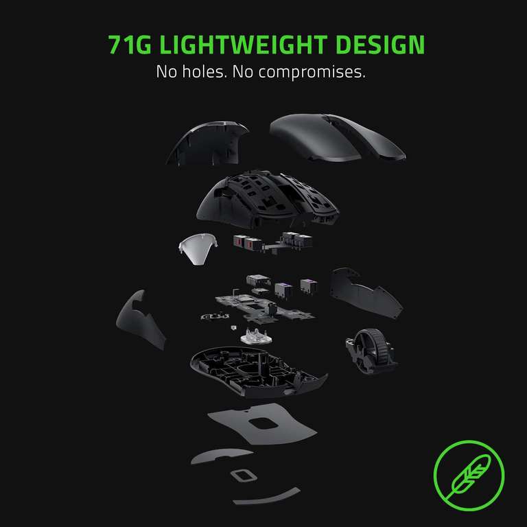 Amazon: Razer Viper 8KHz - Mouse Gamer Ambidiestro Negro con iluminacion Chroma RGB