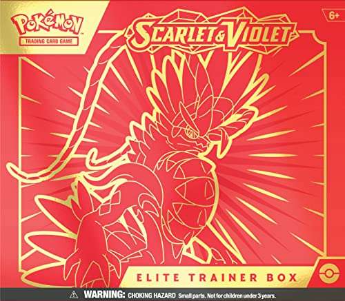 Amazon | Pokemon TCG: Scarlet & Violet Elite Trainer Box EN - KORAIDON (también MIRAIDON)