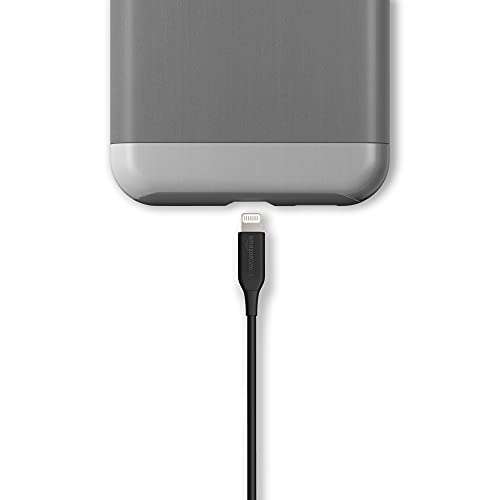 Amazon: Amazon Basics - Cable USB lightning - certificación MFi - negro 91cm