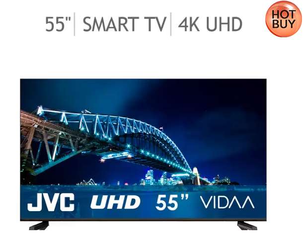 COSTCO - JVC Pantalla 55" 4K UHD Frameless Smart TV