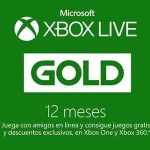 Eneba: 12 Meses Xbox Live Gold Código GLOBAL (convertibles a Game Pass Ultimate)