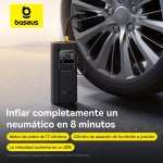 Mercado Libre: Baseus Mini Compresor Portatil Inflador Usb Inalambrico - Supermini Pro Series
