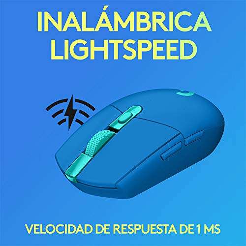 Amazon: Logitech G305 LIGHTSPEED Mouse Gaming Inalámbrico, Sensor HERO 12K.