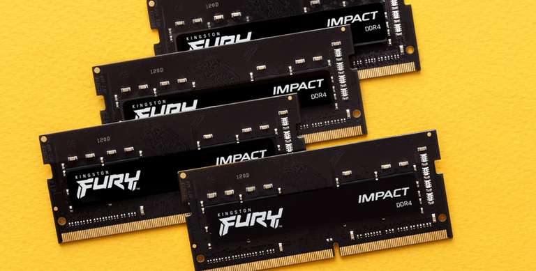 CyberPuerta: Memoria RAM Kingston FURY Impact DDR4, 2666MHz, 16GB, Non-ECC, CL16, SO-DIMM