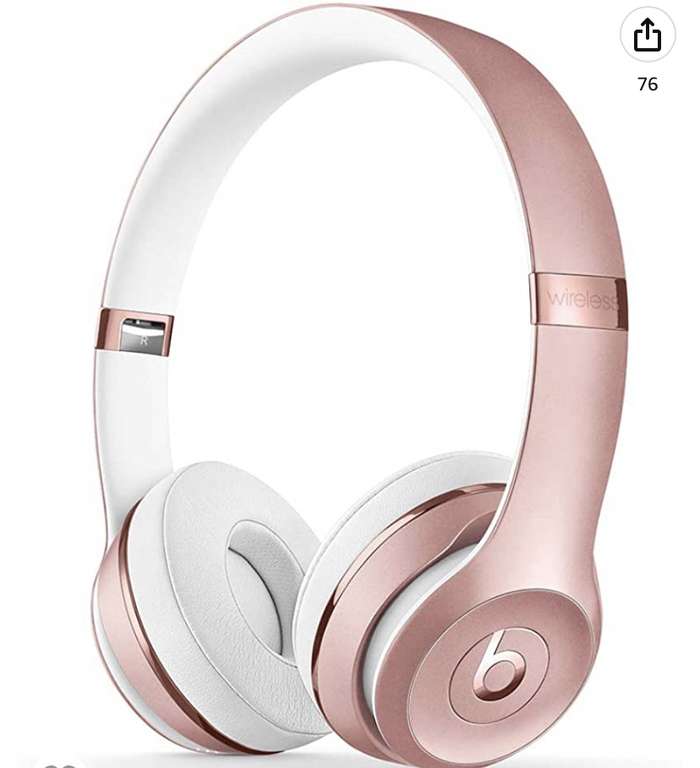 Amazon: Audífonos on ear Beats Solo 3
