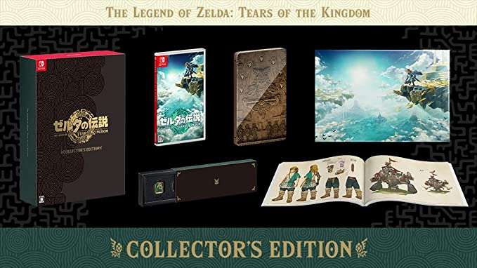 Amazon Japón - Zelda Tears of the Kingdom - Edición de colección