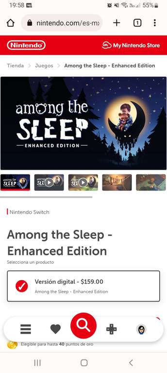 Among the sleep Nintendo Switch eShop MX