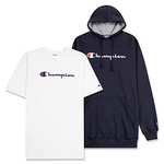 Amazon: Champion 2 Pack Hoodie and T Shirt - Big and Tall Mens .