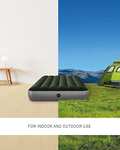 Amazon: Intex Dura-Beam colchón inflable tamaño Queen con Bomba de batería
