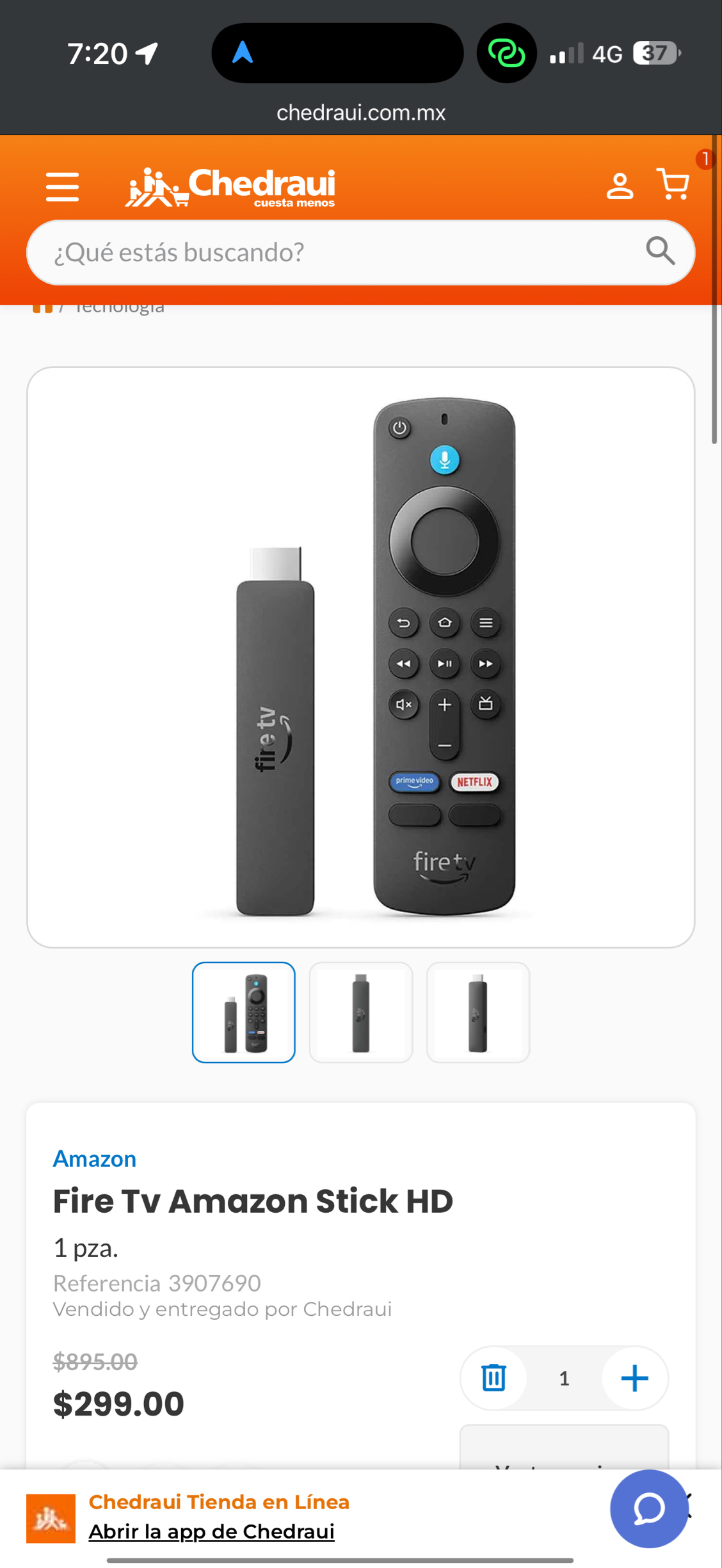 Chedraui: Amazon Fire TV Stick HD
