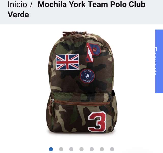 Coppel: Mochila York Team Polo Club Verde