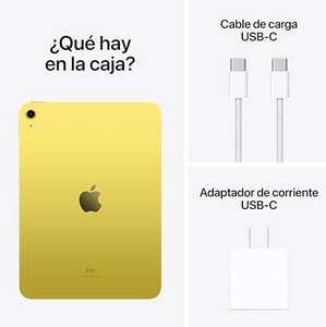 Walmart: Apple - iPad 10.9 Pulgadas (Wi-Fi + 64GB) - Color Amarillo (10° Gen) - Pagando con BBVA