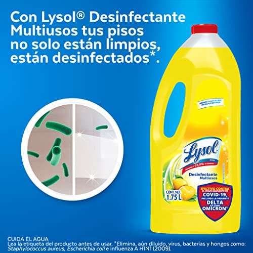 Amazon: Lysol Limpiador Desinfectante Multiusos, Efectivo contra el virus causante de COVID-19.