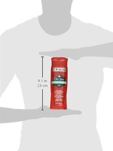 Amazon: Old Spice Body Wash 2 en 1 Pure Sport Jabón Líquido para Cabello y Cuerpo, 400 ml