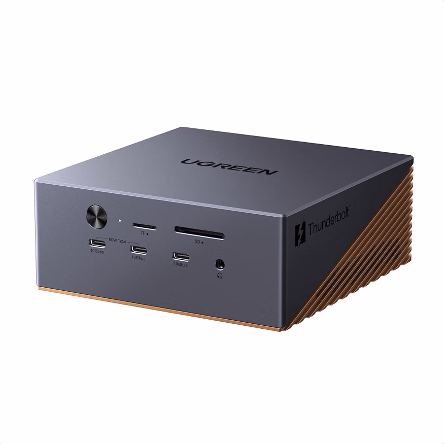 Amazon - Maxidok Thunderbolt 5 Docking Station 17 en 1 Revodok 2*TBT5 y *1DP