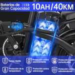 Amazon HONEYWHALE S6-S Bicicleta Eléctrica Plegable