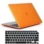 Amazon: HOPEMOB Carcasa Compatible con Macbook Air 13 A1932 A2179 A2337(Naranja)