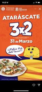 Tarascos: Orden de Tacos al pastor 3x2