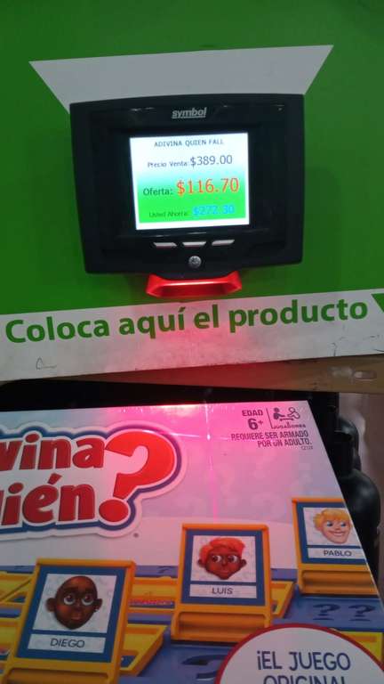 Merco Supermercado Ramos Arizpe Escorial: Juego Adivina quién liquidación $116.70