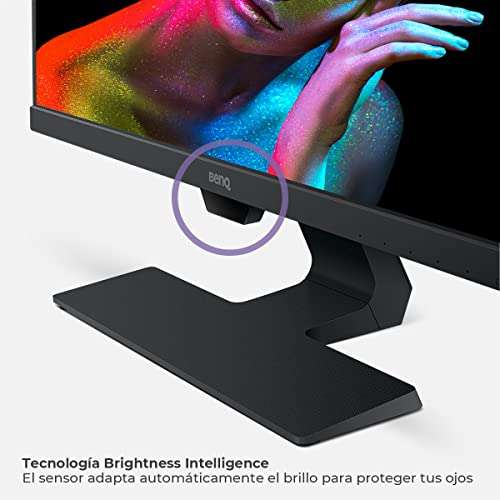 Amazon: BenQ GW2480 Monitor LED, Eye-Care Tech, FHD 1080p, HDMI, Negro, 24 pulgadas