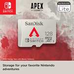 Amazon: SanDisk Tarjeta microSDXC de 128 GB con Licencia para Nintendo Switch, Apex Legends Edition - SDSQXAO-128G-GN6ZY