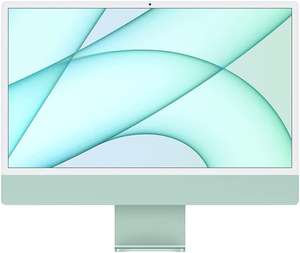 Amazon: Apple 2021 iMac (de 24 Pulgadas, Chip M1 de con CPU de 8 núcleos y GPU de 8 núcleos, 8 GB RAM, 256 GB) - Verde