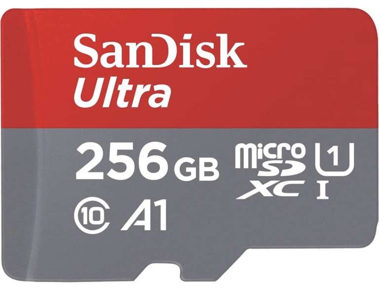 Amazon: SanDisk tarjeta de memoria microSDXC 256 gb