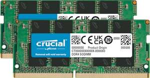 Amazon: Memoria RAM 64 Gbs 3200mhz DDR4 SODDIM Crucial